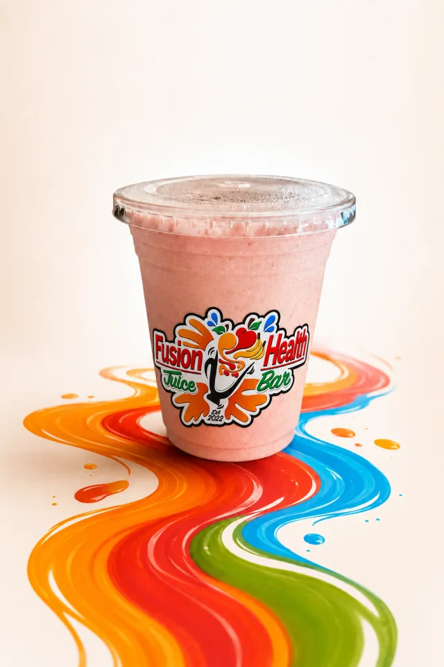 Banana Strawberry from Fusion Health Juice Bar