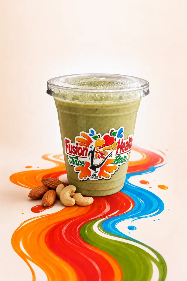 Mac Me Nut Shake from Fusion Health Juice Bar