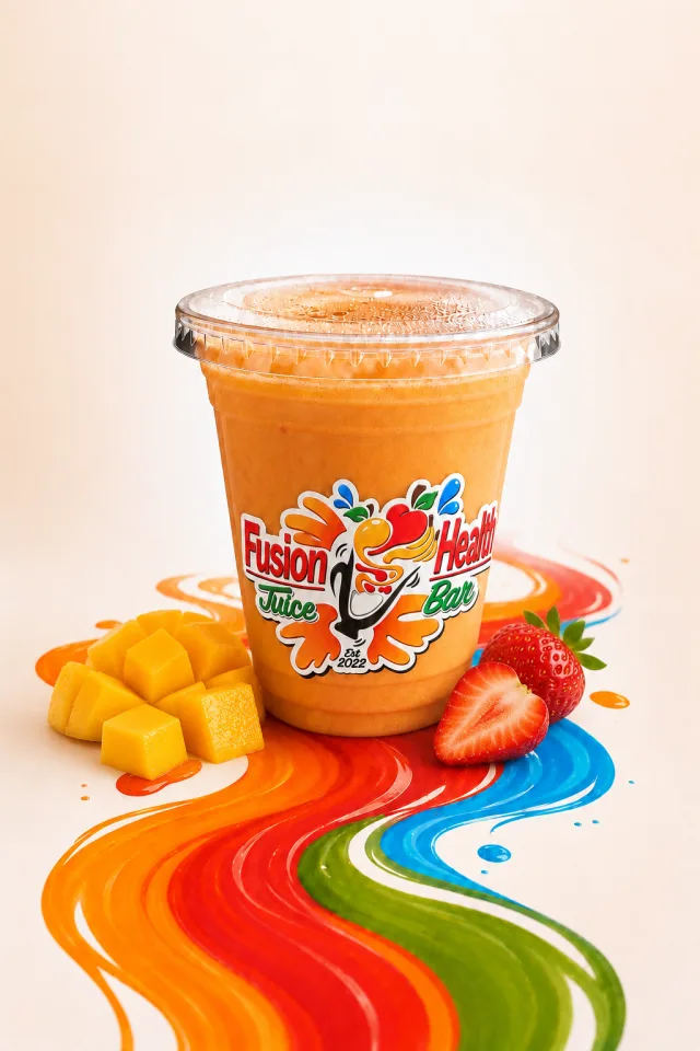 Mango Split from Fusion Health Juice Bar