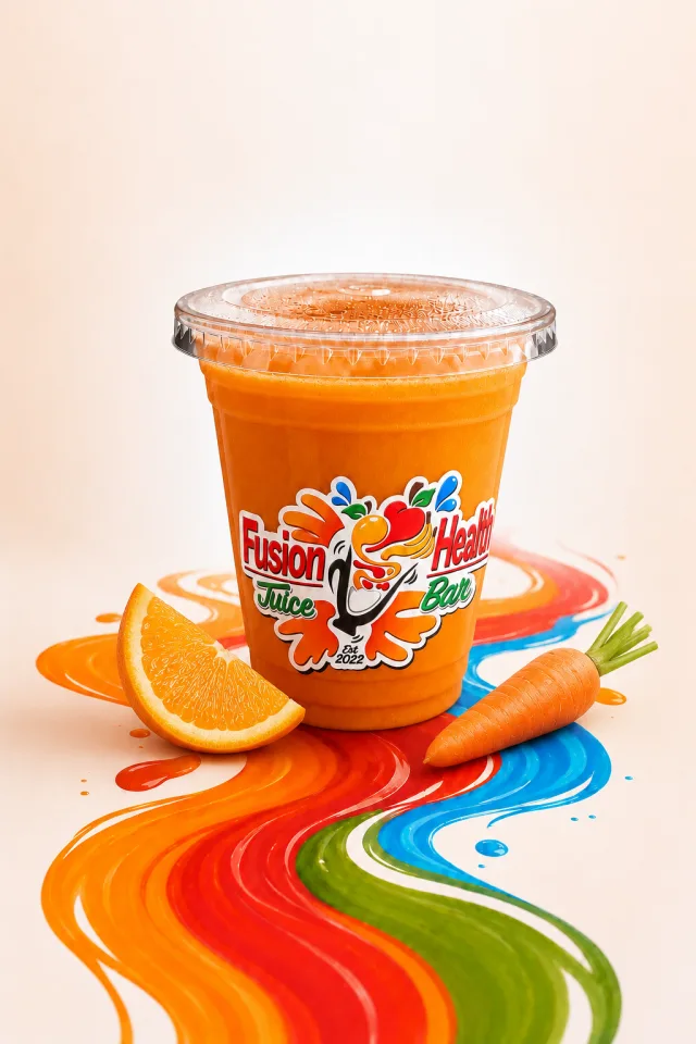 Orange Delight from Fusion Health Juice Bar