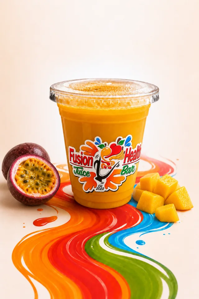 Passion Juice from Fusion Health Juice Bar