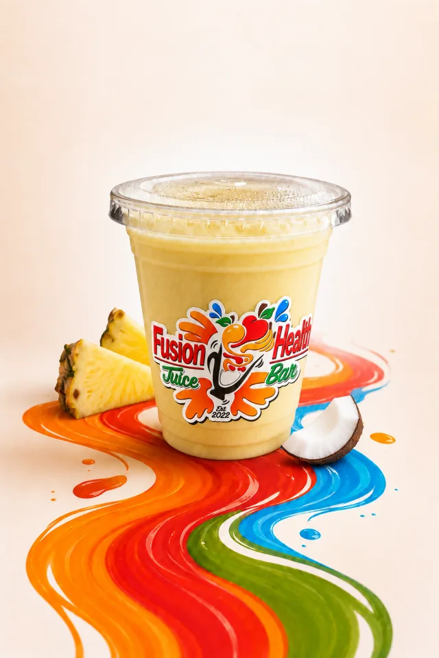Pina Colada from Fusion Health Juice Bar