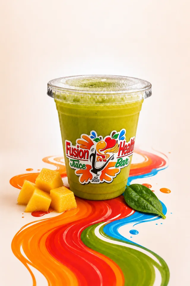 Rainbow Juice from Fusion Health Juice Bar